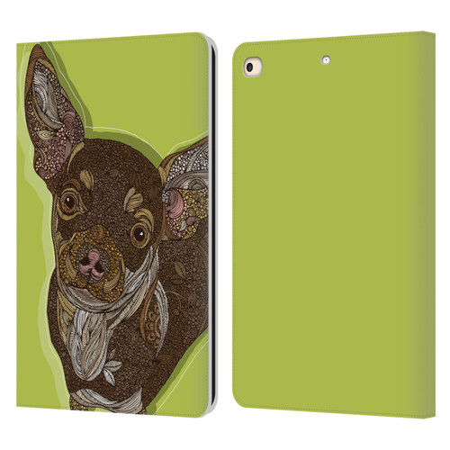 Valentina Dogs Chihuahua Leather Book Wallet Case Cover For Apple iPad 9.7 2017 / iPad 9.7 2018