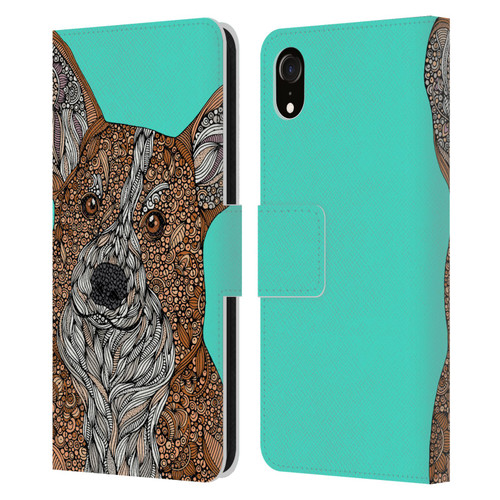Valentina Dogs Corgi Leather Book Wallet Case Cover For Apple iPhone XR