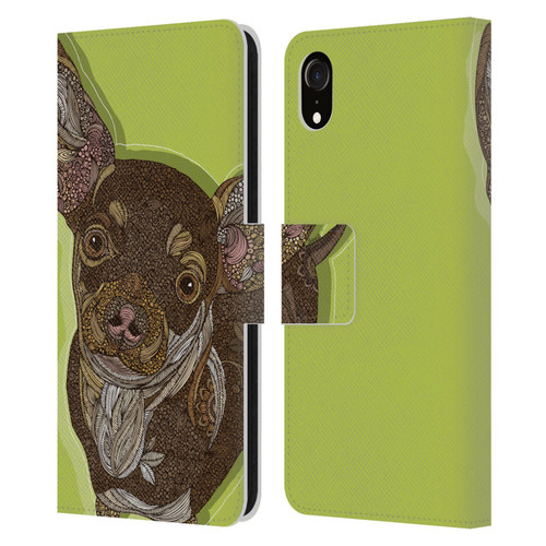Valentina Dogs Chihuahua Leather Book Wallet Case Cover For Apple iPhone XR