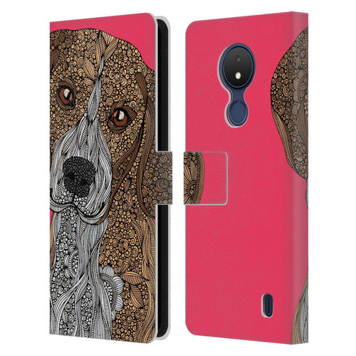 Valentina Dogs Beagle Leather Book Wallet Case Cover For Nokia C21