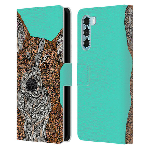 Valentina Dogs Corgi Leather Book Wallet Case Cover For Motorola Edge S30 / Moto G200 5G