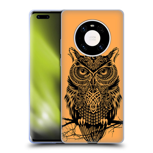 Rachel Caldwell Animals 3 Owl 2 Soft Gel Case for Huawei Mate 40 Pro 5G