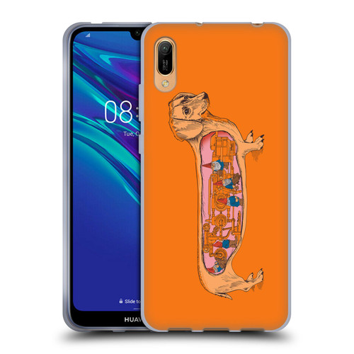 Rachel Caldwell Animals 3 Dachshund Soft Gel Case for Huawei Y6 Pro (2019)