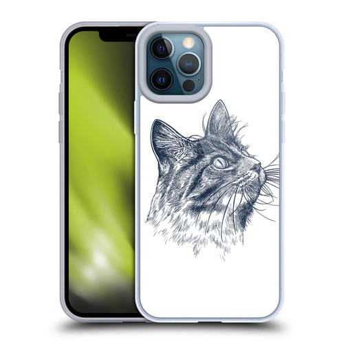Rachel Caldwell Animals 3 Cat Soft Gel Case for Apple iPhone 12 Pro Max