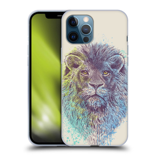 Rachel Caldwell Animals 3 Lion Soft Gel Case for Apple iPhone 12 Pro Max
