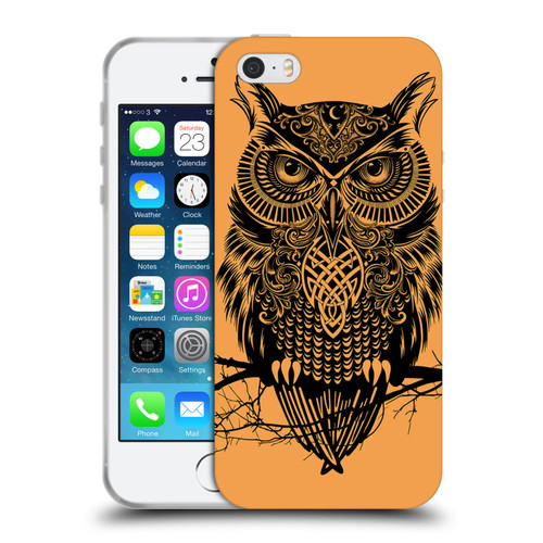 Rachel Caldwell Animals 3 Owl 2 Soft Gel Case for Apple iPhone 5 / 5s / iPhone SE 2016