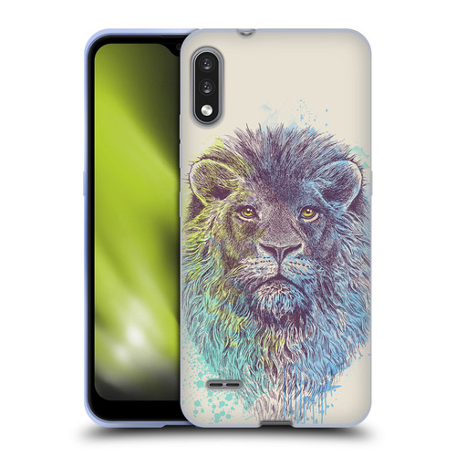 Rachel Caldwell Animals 3 Lion Soft Gel Case for LG K22