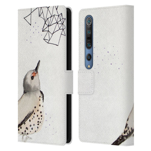 Mai Autumn Birds Northern Flicker Leather Book Wallet Case Cover For Xiaomi Mi 10 5G / Mi 10 Pro 5G