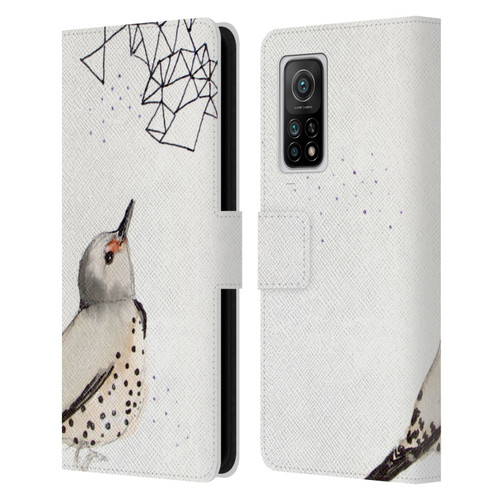 Mai Autumn Birds Northern Flicker Leather Book Wallet Case Cover For Xiaomi Mi 10T 5G