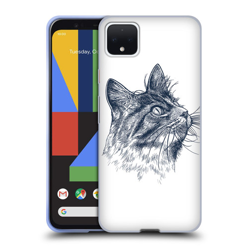 Rachel Caldwell Animals 3 Cat Soft Gel Case for Google Pixel 4 XL