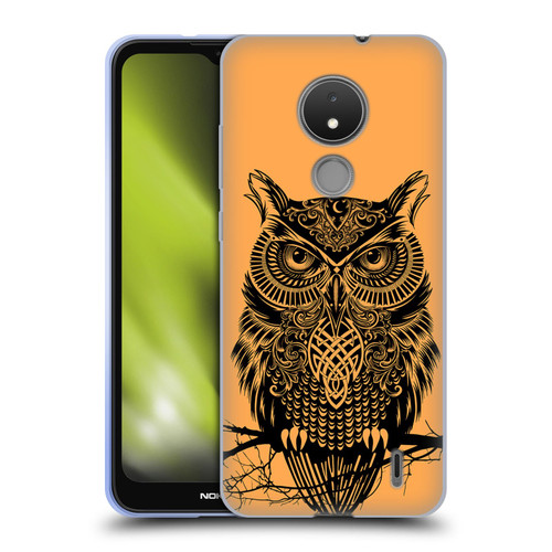 Rachel Caldwell Animals 3 Owl 2 Soft Gel Case for Nokia C21