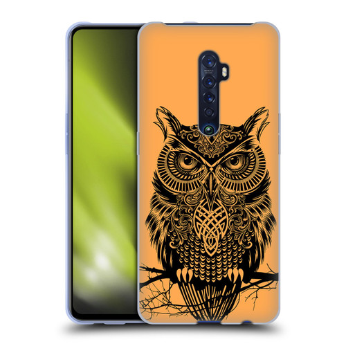 Rachel Caldwell Animals 3 Owl 2 Soft Gel Case for OPPO Reno 2