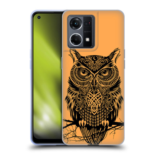 Rachel Caldwell Animals 3 Owl 2 Soft Gel Case for OPPO Reno8 4G