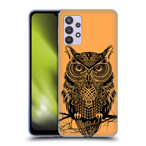 Rachel Caldwell Animals 3 Owl 2 Soft Gel Case for Samsung Galaxy A32 5G / M32 5G (2021)