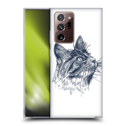 Rachel Caldwell Animals 3 Cat Soft Gel Case for Samsung Galaxy Note20 Ultra / 5G