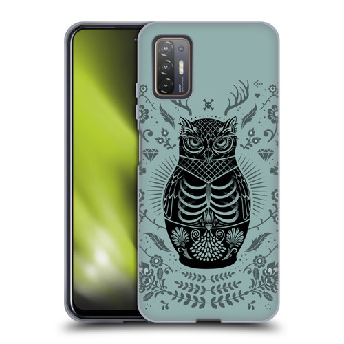 Rachel Caldwell Illustrations Owl Doll Soft Gel Case for HTC Desire 21 Pro 5G