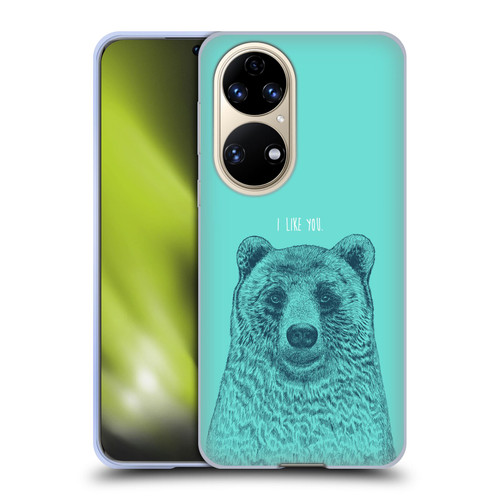 Rachel Caldwell Illustrations Bear Root Soft Gel Case for Huawei P50