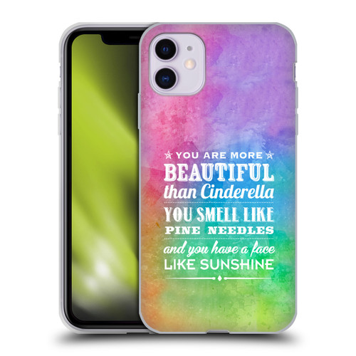 Rachel Caldwell Illustrations You Are More Soft Gel Case for Apple iPhone 11