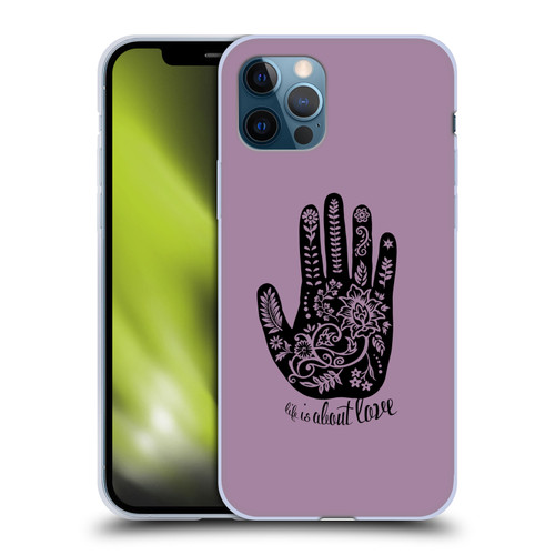Rachel Caldwell Illustrations About Love Soft Gel Case for Apple iPhone 12 / iPhone 12 Pro