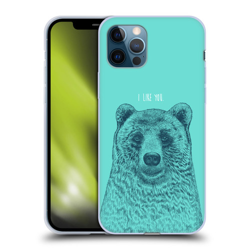 Rachel Caldwell Illustrations Bear Root Soft Gel Case for Apple iPhone 12 / iPhone 12 Pro