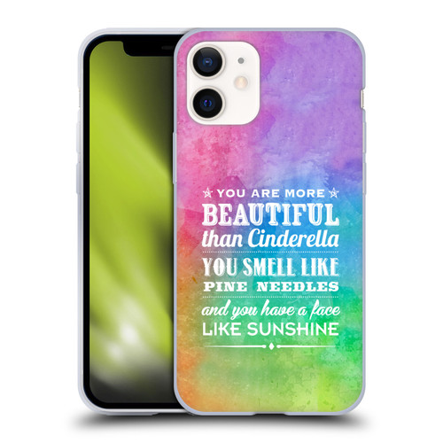 Rachel Caldwell Illustrations You Are More Soft Gel Case for Apple iPhone 12 Mini
