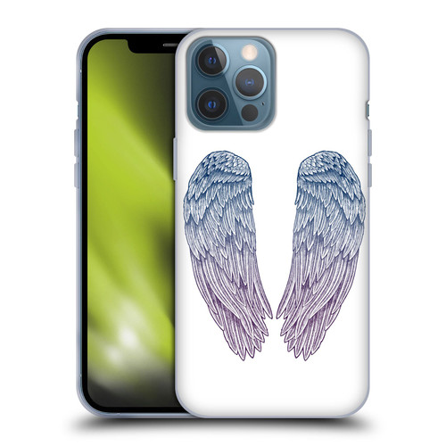 Rachel Caldwell Illustrations Angel Wings Soft Gel Case for Apple iPhone 13 Pro Max