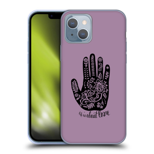 Rachel Caldwell Illustrations About Love Soft Gel Case for Apple iPhone 14