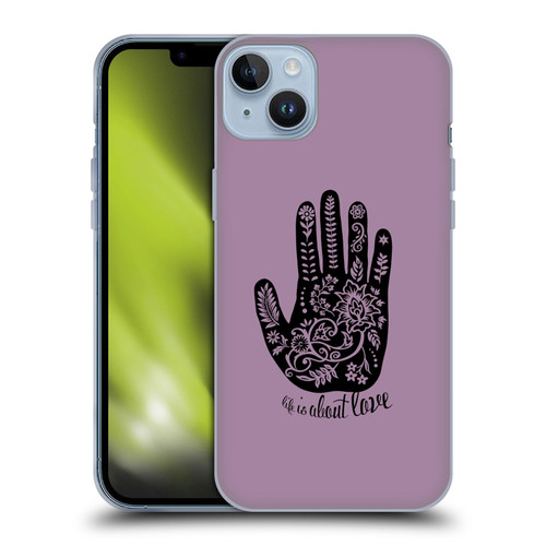 Rachel Caldwell Illustrations About Love Soft Gel Case for Apple iPhone 14 Plus