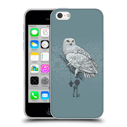 Rachel Caldwell Illustrations Key Holder Soft Gel Case for Apple iPhone 5c