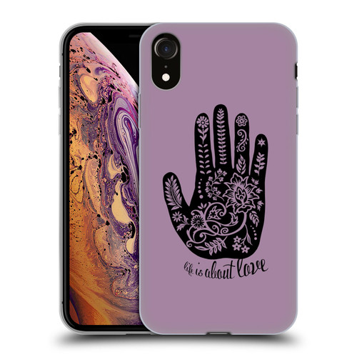 Rachel Caldwell Illustrations About Love Soft Gel Case for Apple iPhone XR