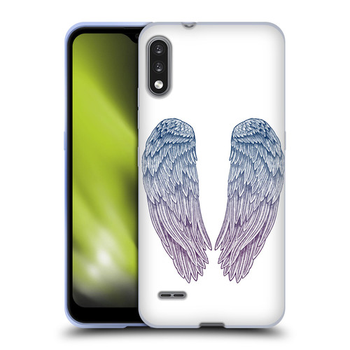 Rachel Caldwell Illustrations Angel Wings Soft Gel Case for LG K22