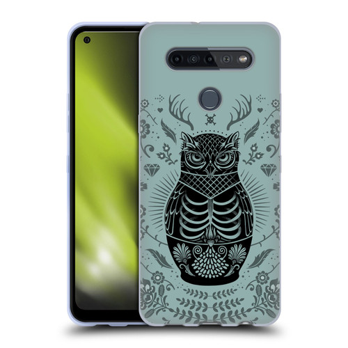 Rachel Caldwell Illustrations Owl Doll Soft Gel Case for LG K51S