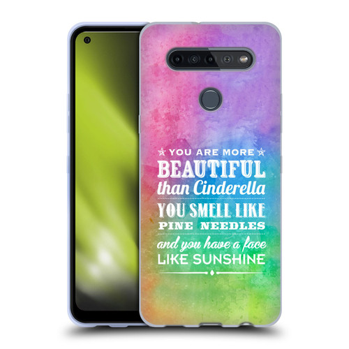 Rachel Caldwell Illustrations You Are More Soft Gel Case for LG K51S