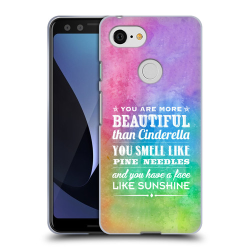 Rachel Caldwell Illustrations You Are More Soft Gel Case for Google Pixel 3