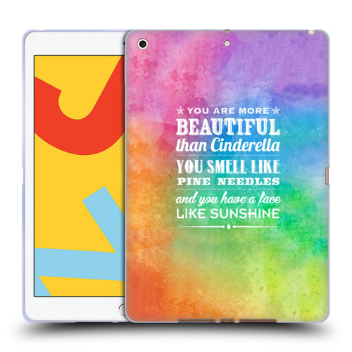 Rachel Caldwell Illustrations You Are More Soft Gel Case for Apple iPad 10.2 2019/2020/2021