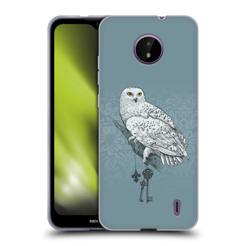 Rachel Caldwell Illustrations Key Holder Soft Gel Case for Nokia C10 / C20
