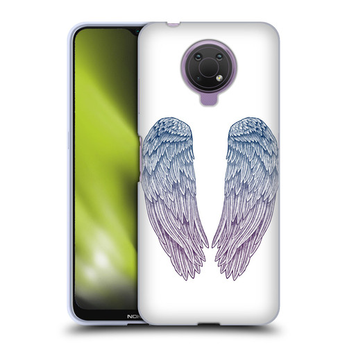 Rachel Caldwell Illustrations Angel Wings Soft Gel Case for Nokia G10