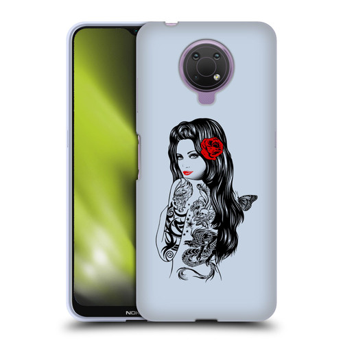 Rachel Caldwell Illustrations Tattoo Girl Soft Gel Case for Nokia G10