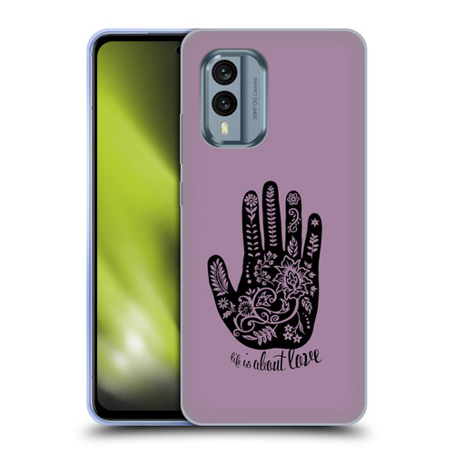 Rachel Caldwell Illustrations About Love Soft Gel Case for Nokia X30