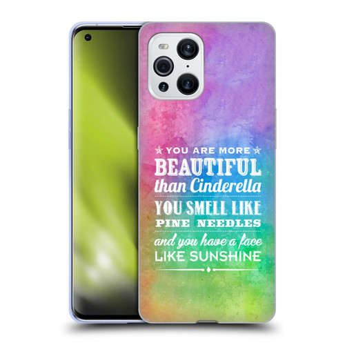 Rachel Caldwell Illustrations You Are More Soft Gel Case for OPPO Find X3 / Pro
