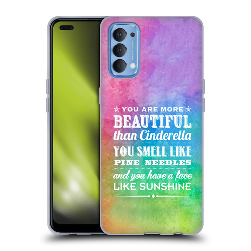 Rachel Caldwell Illustrations You Are More Soft Gel Case for OPPO Reno 4 5G