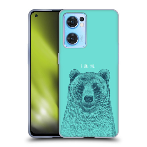 Rachel Caldwell Illustrations Bear Root Soft Gel Case for OPPO Reno7 5G / Find X5 Lite