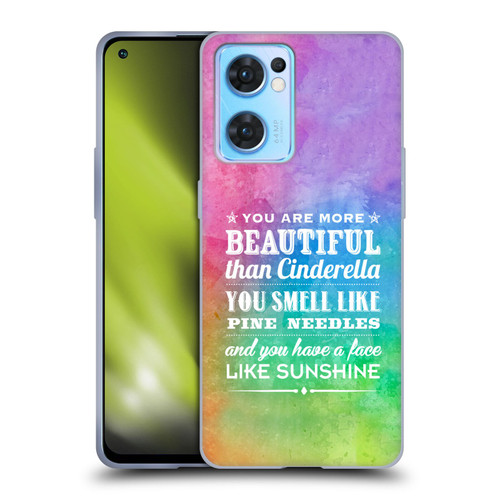 Rachel Caldwell Illustrations You Are More Soft Gel Case for OPPO Reno7 5G / Find X5 Lite