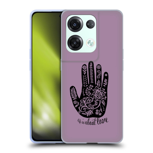 Rachel Caldwell Illustrations About Love Soft Gel Case for OPPO Reno8 Pro
