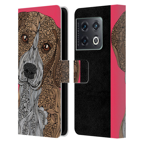 Valentina Dogs Beagle Leather Book Wallet Case Cover For OnePlus 10 Pro