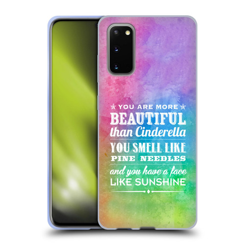Rachel Caldwell Illustrations You Are More Soft Gel Case for Samsung Galaxy S20 / S20 5G