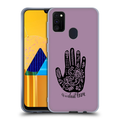 Rachel Caldwell Illustrations About Love Soft Gel Case for Samsung Galaxy M30s (2019)/M21 (2020)