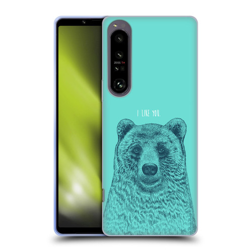 Rachel Caldwell Illustrations Bear Root Soft Gel Case for Sony Xperia 1 IV