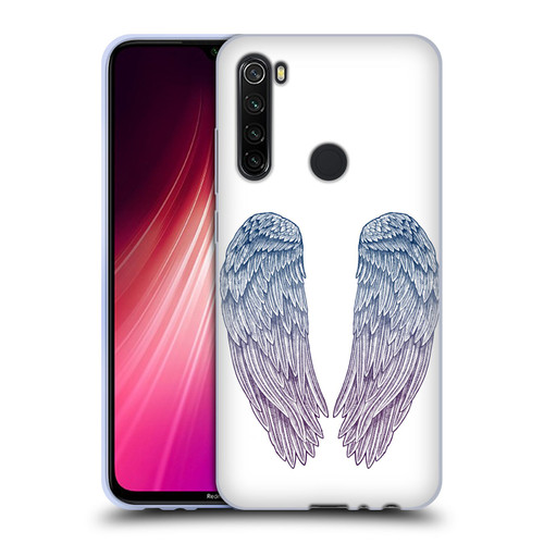 Rachel Caldwell Illustrations Angel Wings Soft Gel Case for Xiaomi Redmi Note 8T