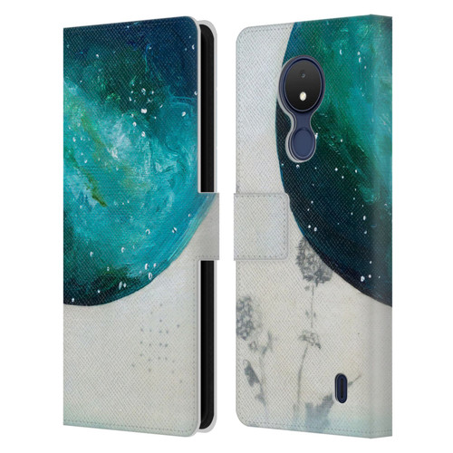 Mai Autumn Space And Sky Galaxies Leather Book Wallet Case Cover For Nokia C21